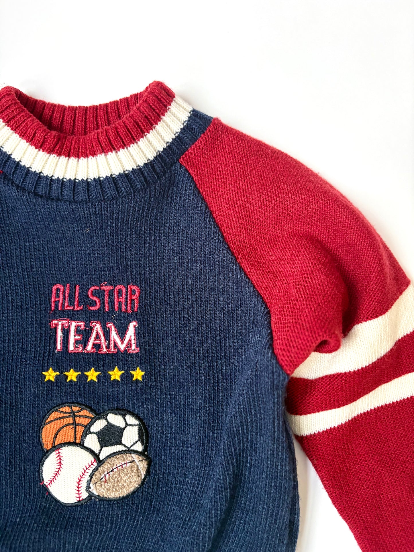 Vintage Sports All Star Team Size 4T