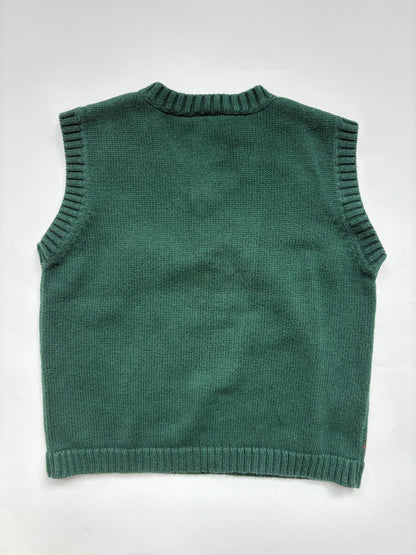 Vintage Talbots Kids Argyle Sweater Vest Size 6