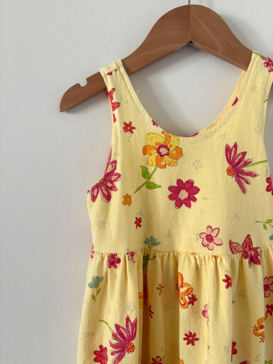 Vintage 90s Fresh Produce Flower Dress Size 3T