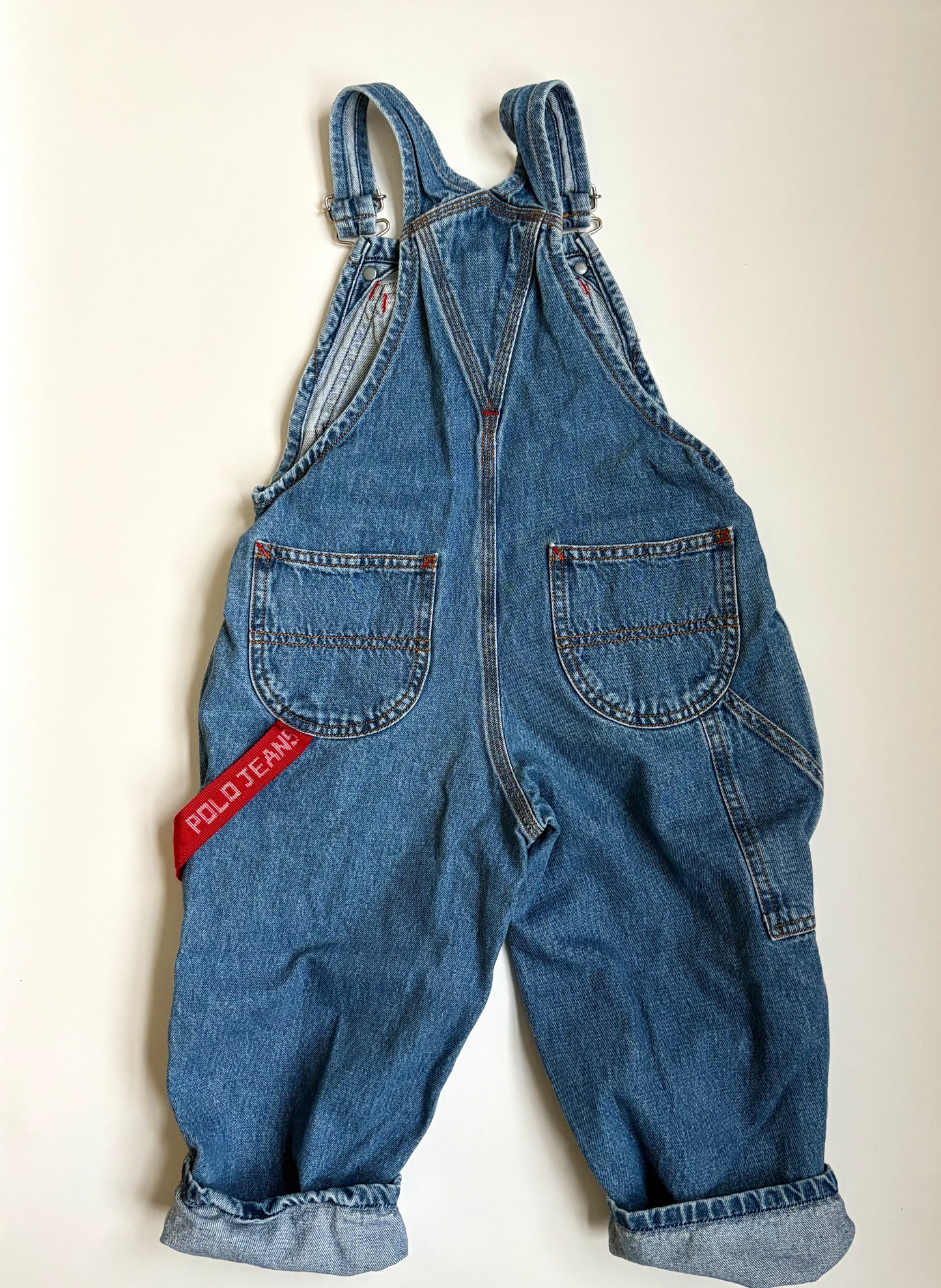 Vintage Ralph Lauren Denim Overalls Size 4T