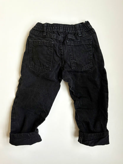 Vintage Wrangler Black Denim Size 3T