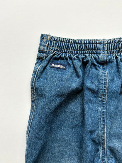 Vintage 90s Oshkosh Butterfly Cuff Denim Size 4T
