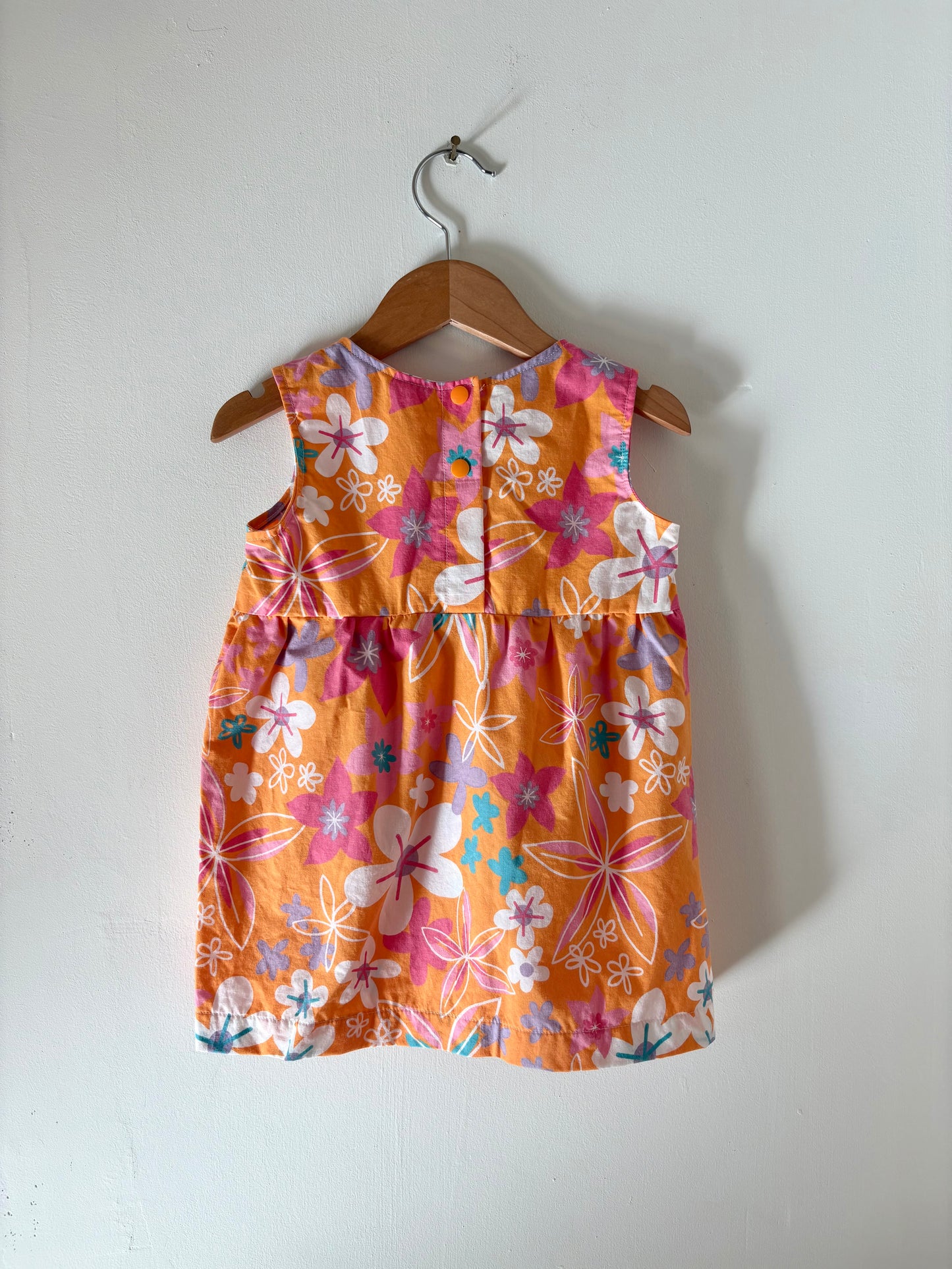 Hand-sewn Upcycled Dress Size 18-24 months