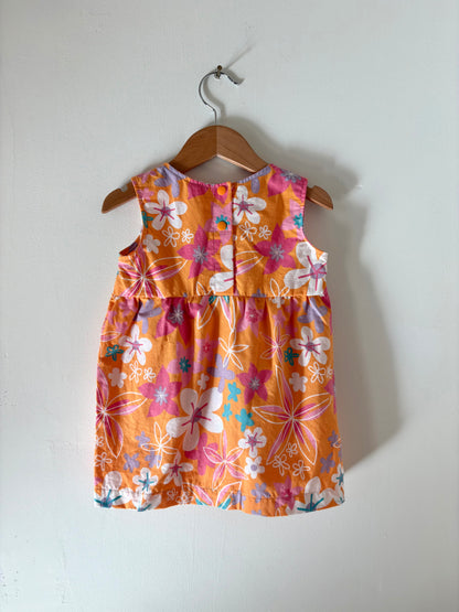 Hand-sewn Upcycled Dress Size 18-24 months