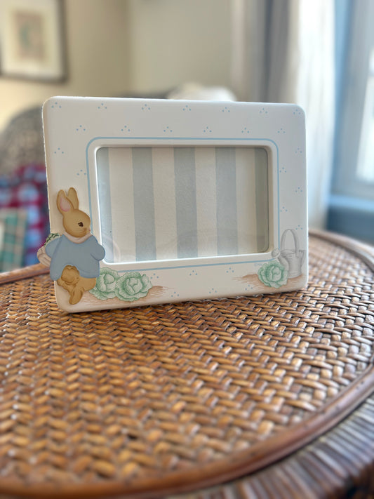 Vintage 90s Peter Rabbit Picture Frame