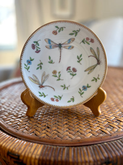 Henriette Dragonfly Porcelain Plate