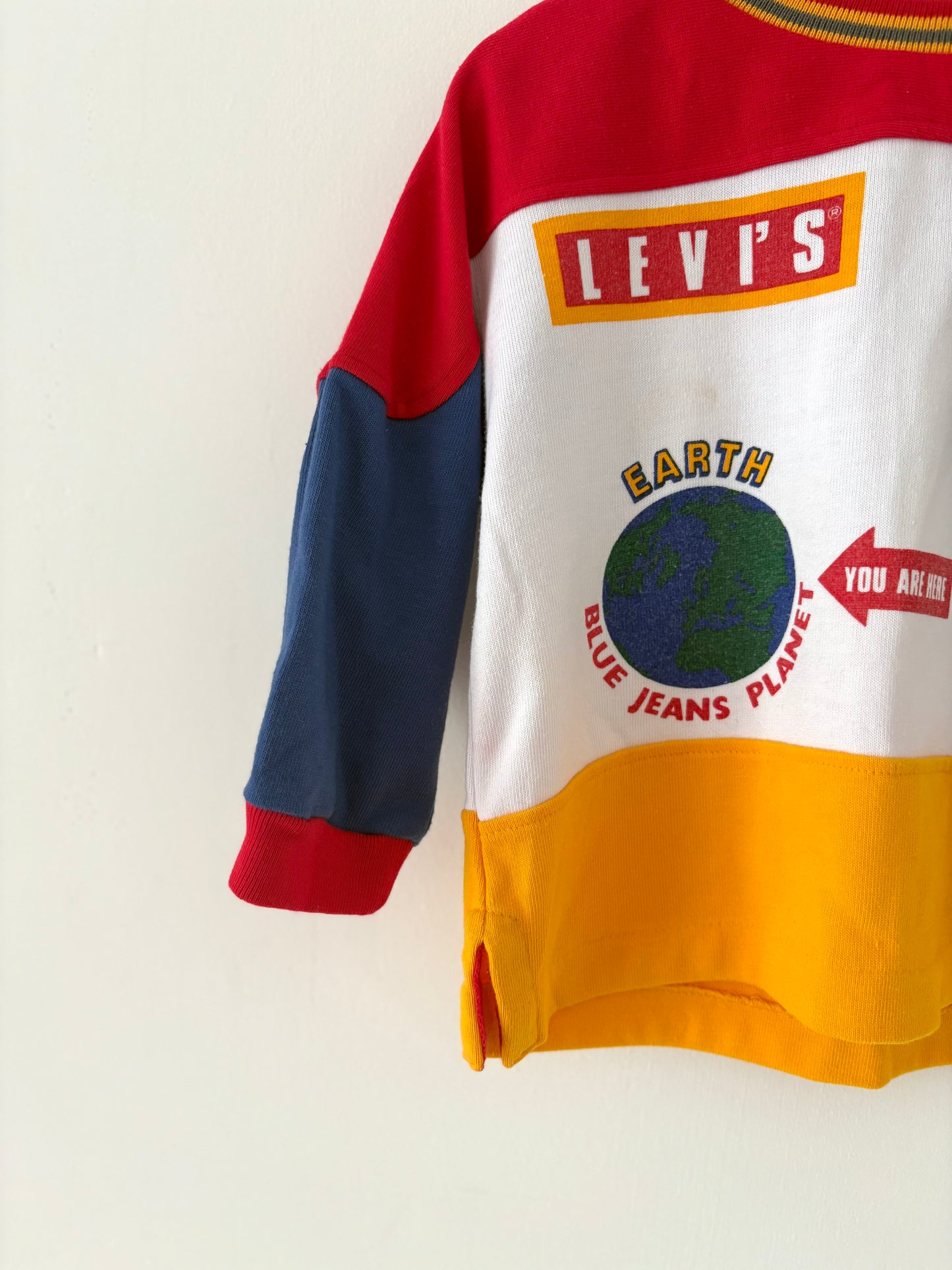 Vintage 80s Little Levi’s Save The Earth Crewneck Size 4T