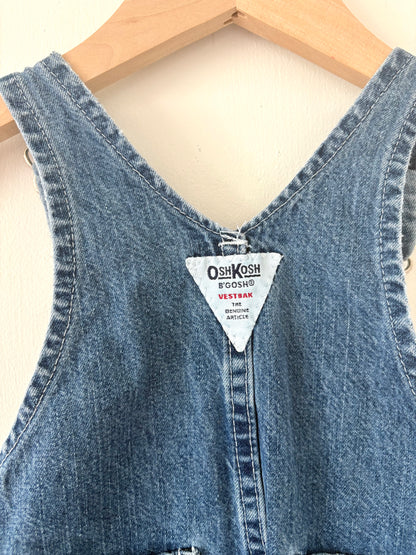 Vintage 90/00s Oshkosh Denim Overalls Size 18 months
