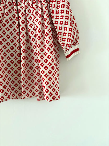 Vintage 60s/70s Polly Flinders Smocked Dress Size 4T