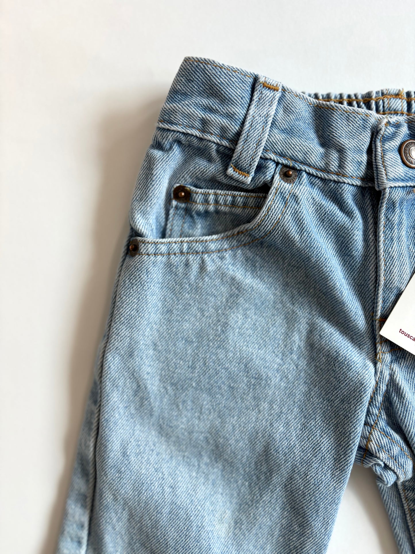 Vintage 90s Britania Light Wash Denim Size 2T
