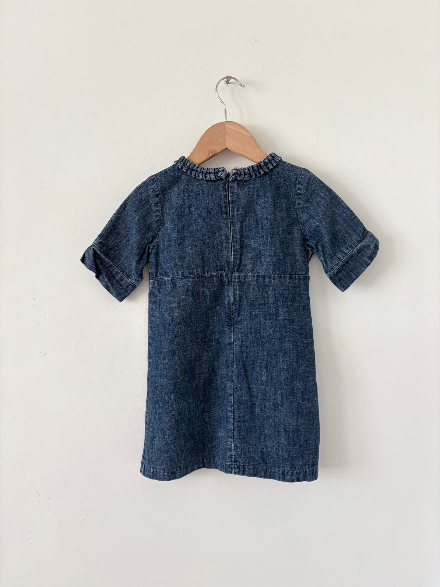 Vintage 00s Gap Denim Wrap Dress Size 3T