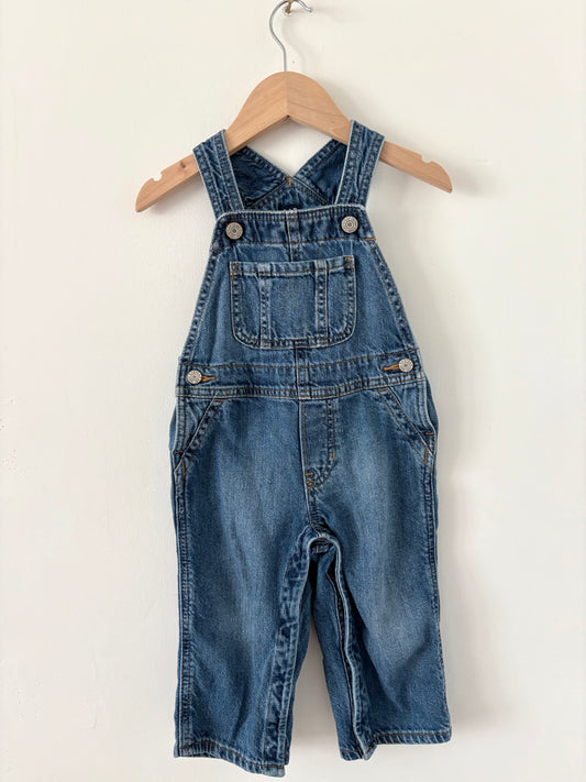 Gap Denim Overalls Size 18-24 months