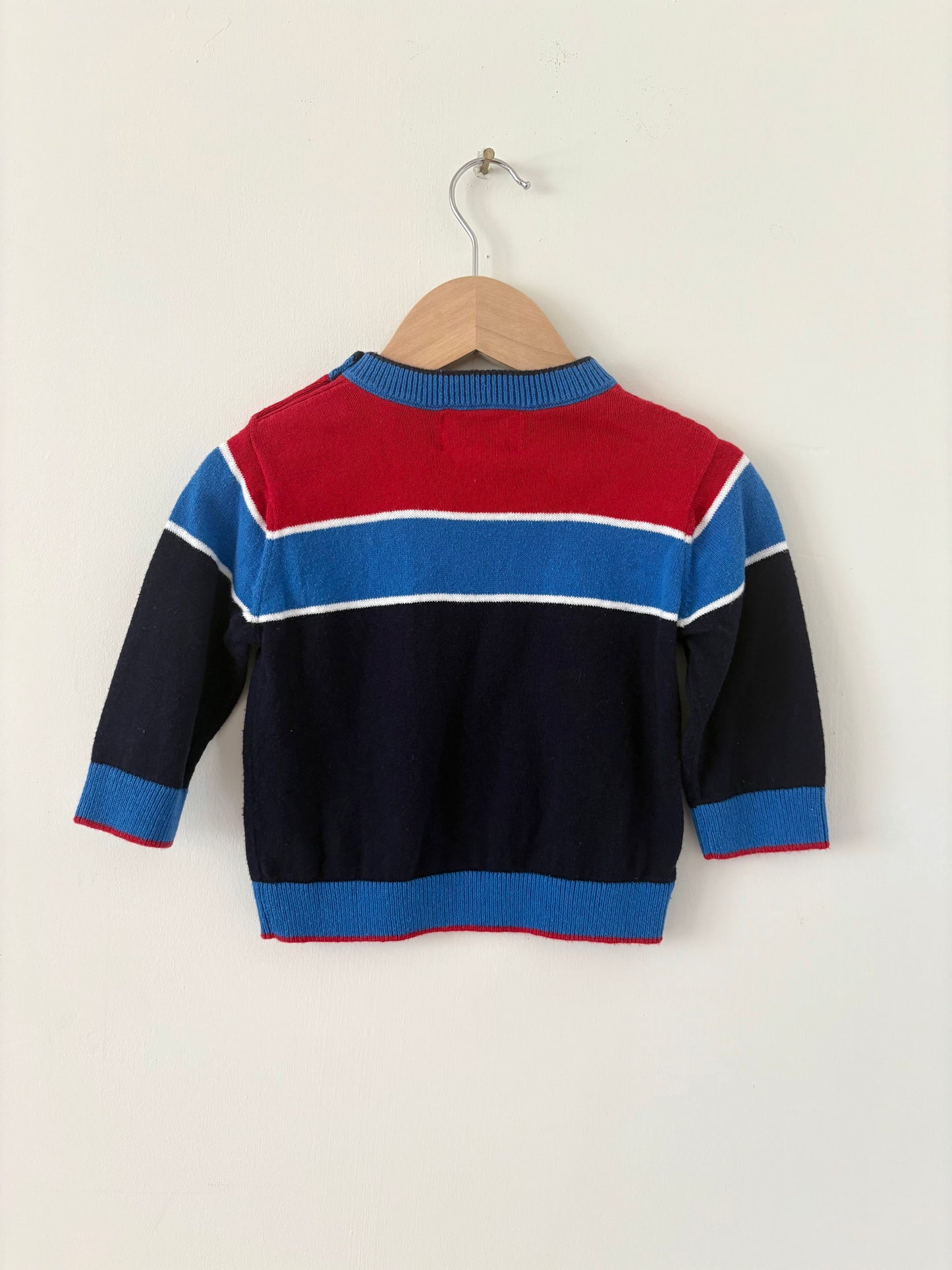 Vintage Florence Eiseman Airplane Sweater Size 12 months