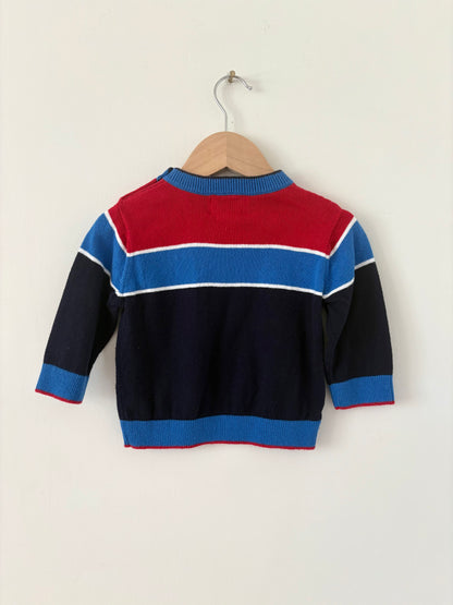 Vintage Florence Eiseman Airplane Sweater Size 12 months