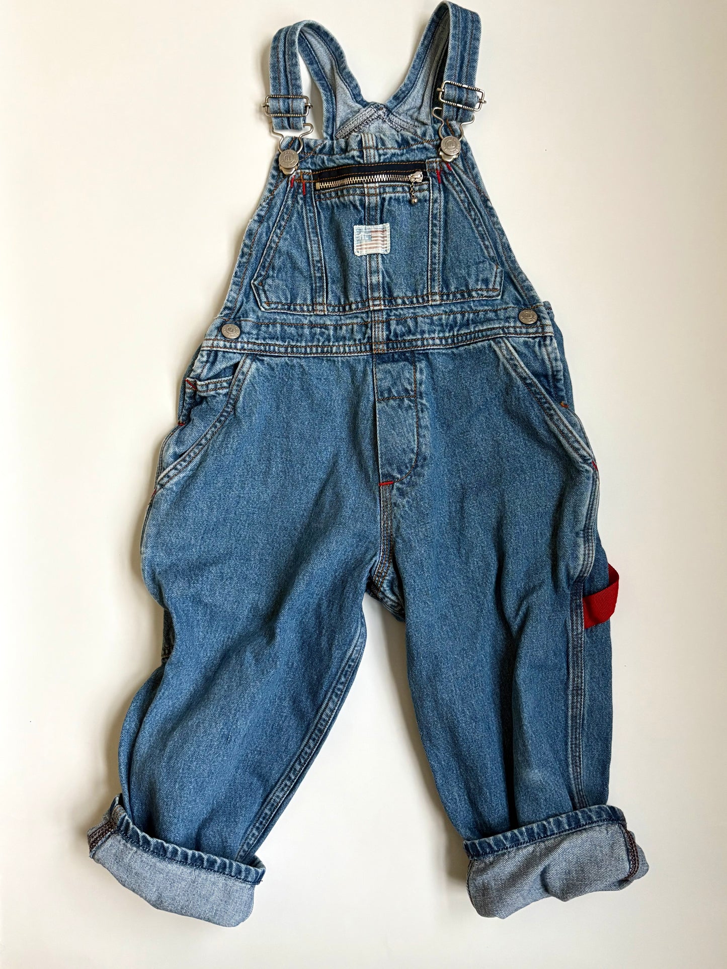 Vintage Ralph Lauren Denim Overalls Size 4T