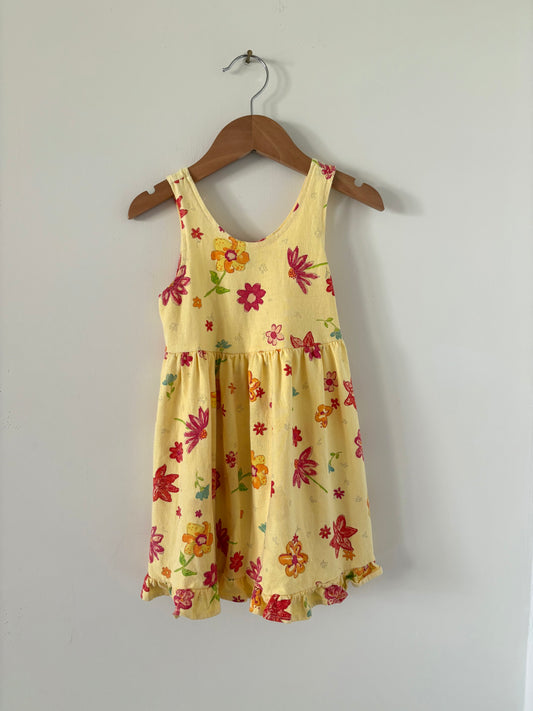 Vintage 90s Fresh Produce Flower Dress Size 3T