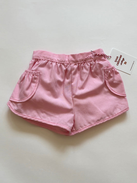 Vintage 80s Carter's Pink Track Shorts Size 2T