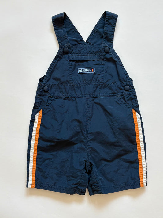 Vintage Y2K Oshkosh Rocket Ship Shortalls Size 18 months