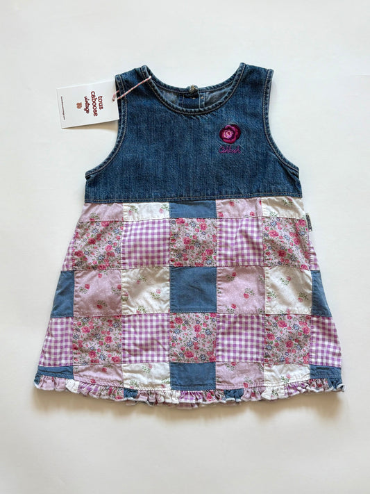 Vintage Y2K Oshkosh Madras Dress Size 18 months