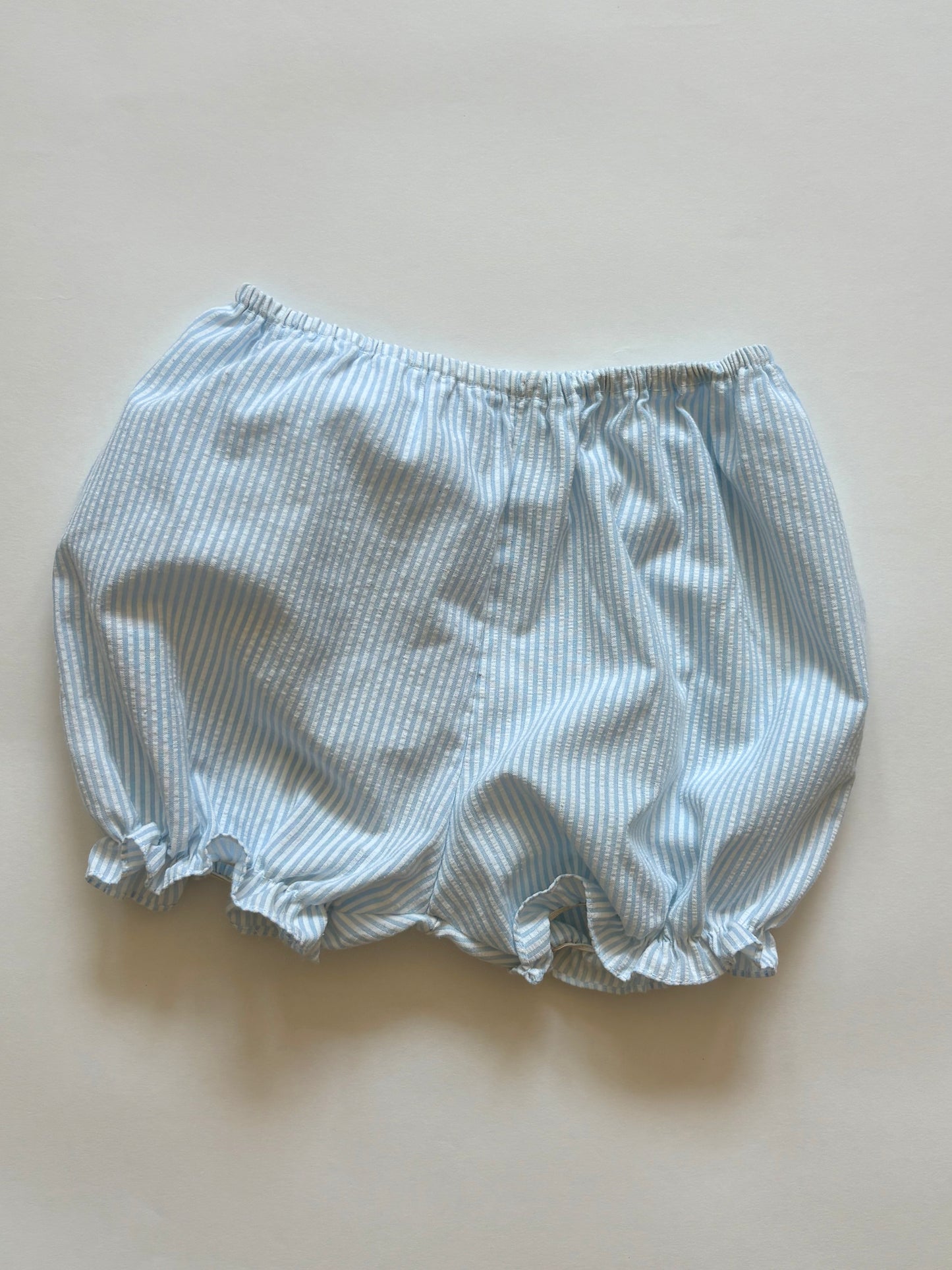 Vintage 90s Samara Seersucker Square Collar Fish Set Size 4T