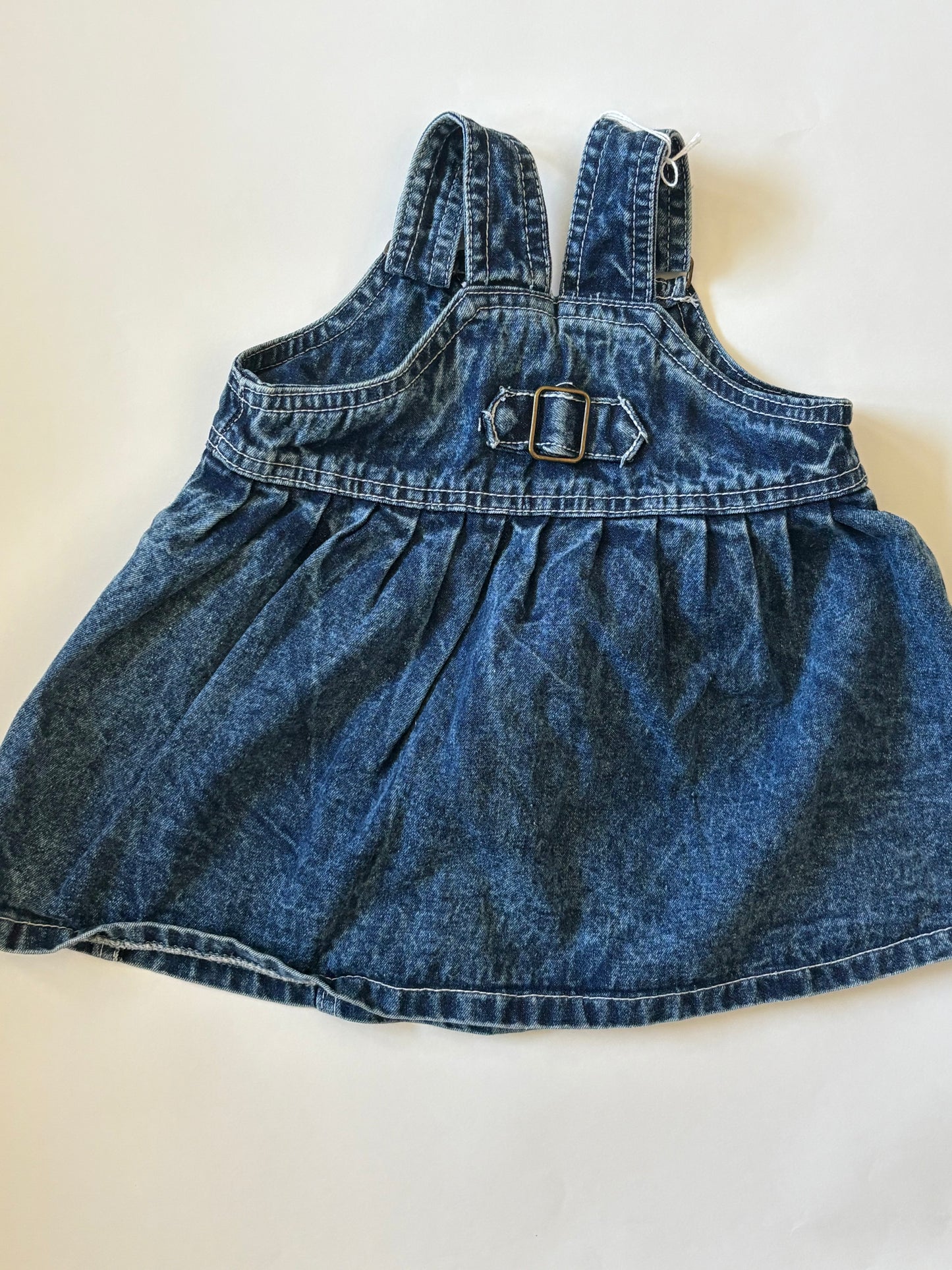 Vintage 90s Nautical Denim Jumper Size 12-18 months