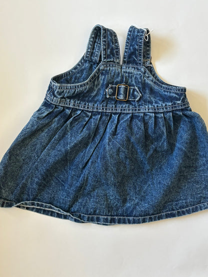 Vintage 90s Nautical Denim Jumper Size 12-18 months