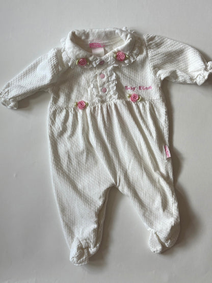 Vintage 90s Baby B'gosh Ruffle Onesie 0-6 months