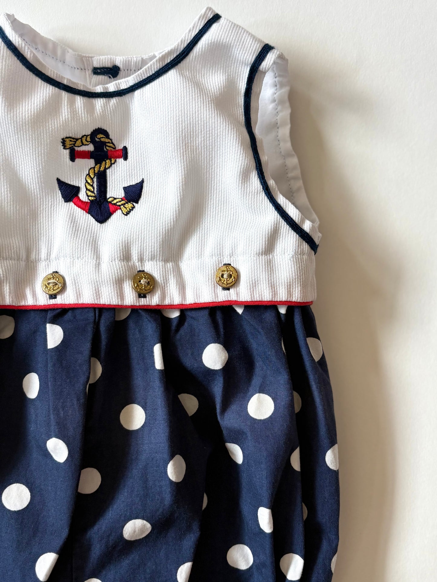 Vintage 80s Sail Bubble Size 6-12 months