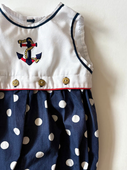 Vintage 80s Sail Bubble Size 6-12 months