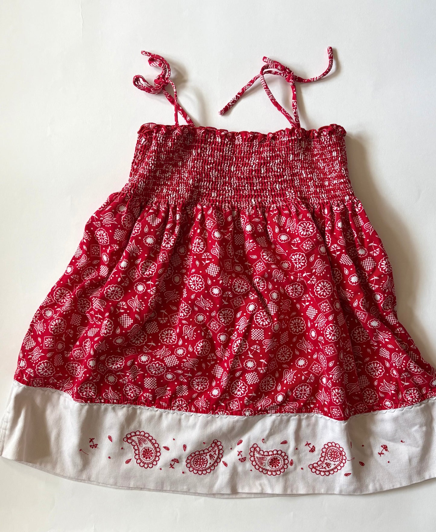Vintage Y2K Bandana Dress Size 5