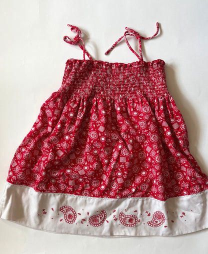 Vintage Y2K Bandana Dress Size 5