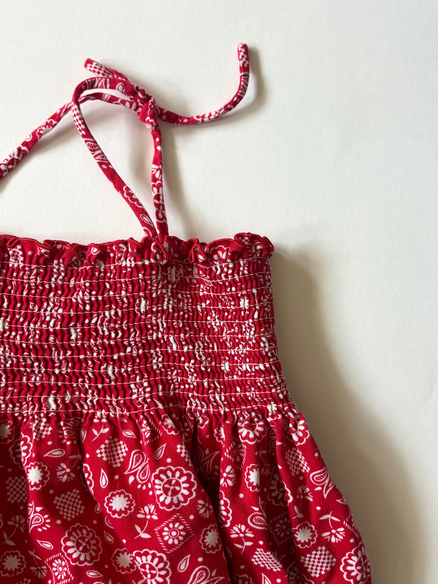 Vintage Y2K Bandana Dress Size 5