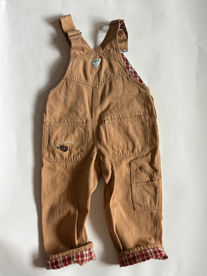 Vintage Y2K Oshkosh Western Overalls Size 3T
