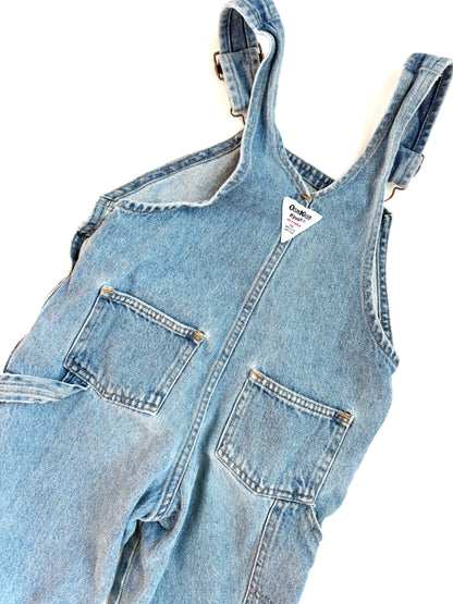 Vintage 90s Oshkosh Classic Denim Overalls Size 4T