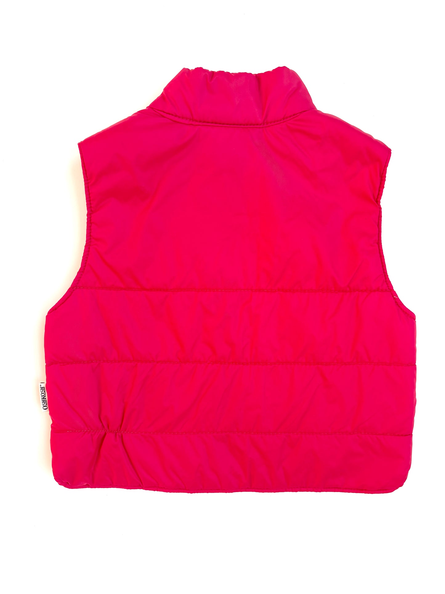 Vintage Oshkosh Y2K Puffy Apple Vest Size 6-12 months