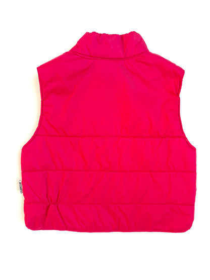 Vintage Oshkosh Y2K Puffy Apple Vest Size 6-12 months