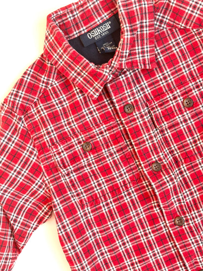 Vintage Y2K Oshkosh Flannel Size 3T