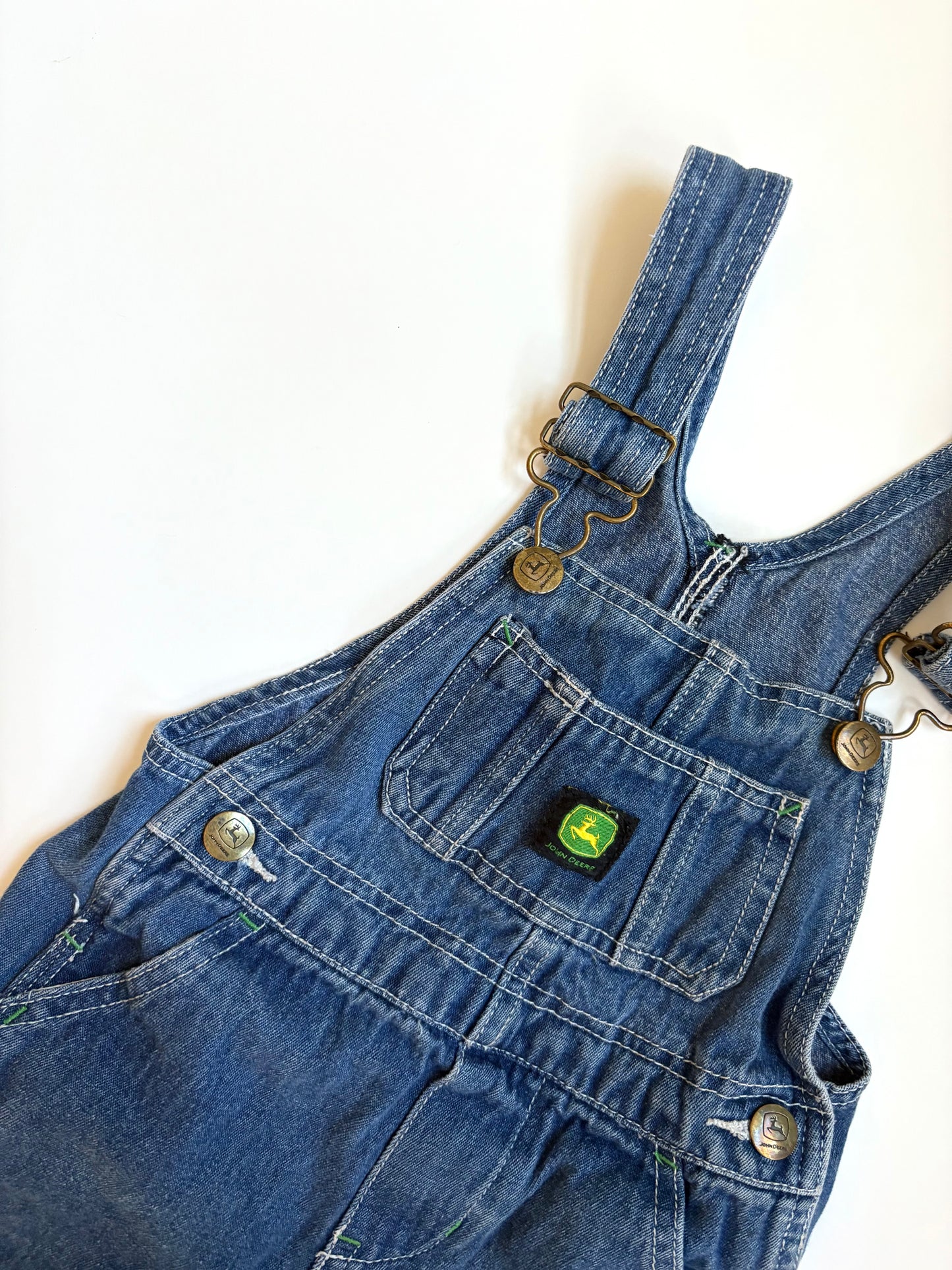 John Deere Denim Overalls Size 3T