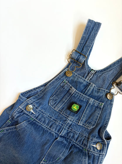John Deere Denim Overalls Size 3T