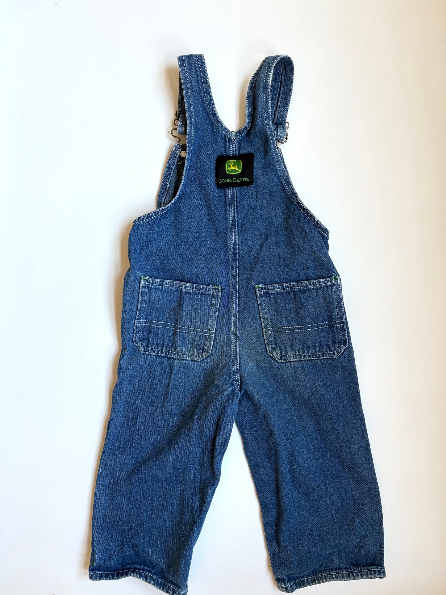 John Deere Denim Overalls Size 3T