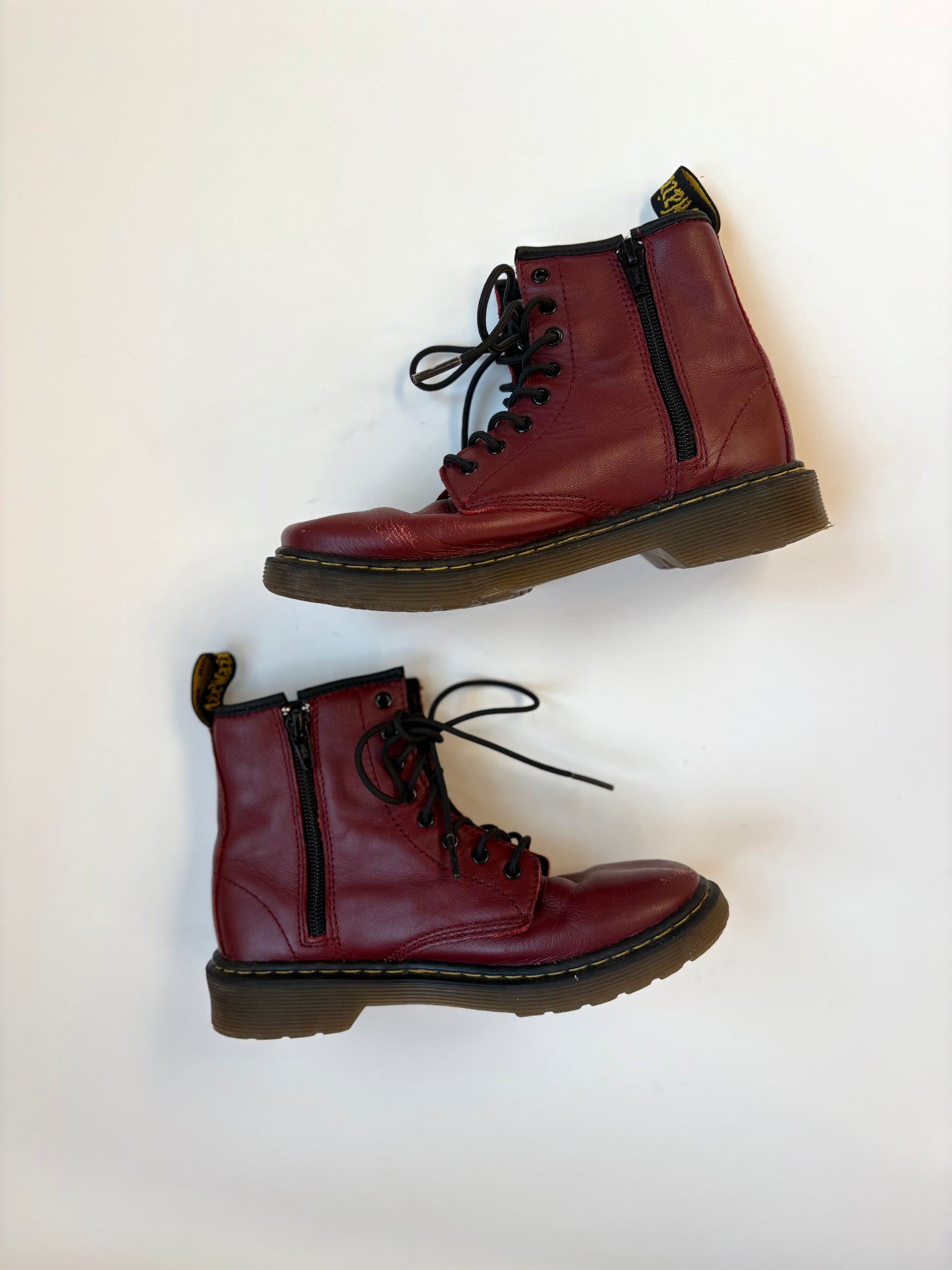 Dr. Martens Boots in Cherry Red Size 2