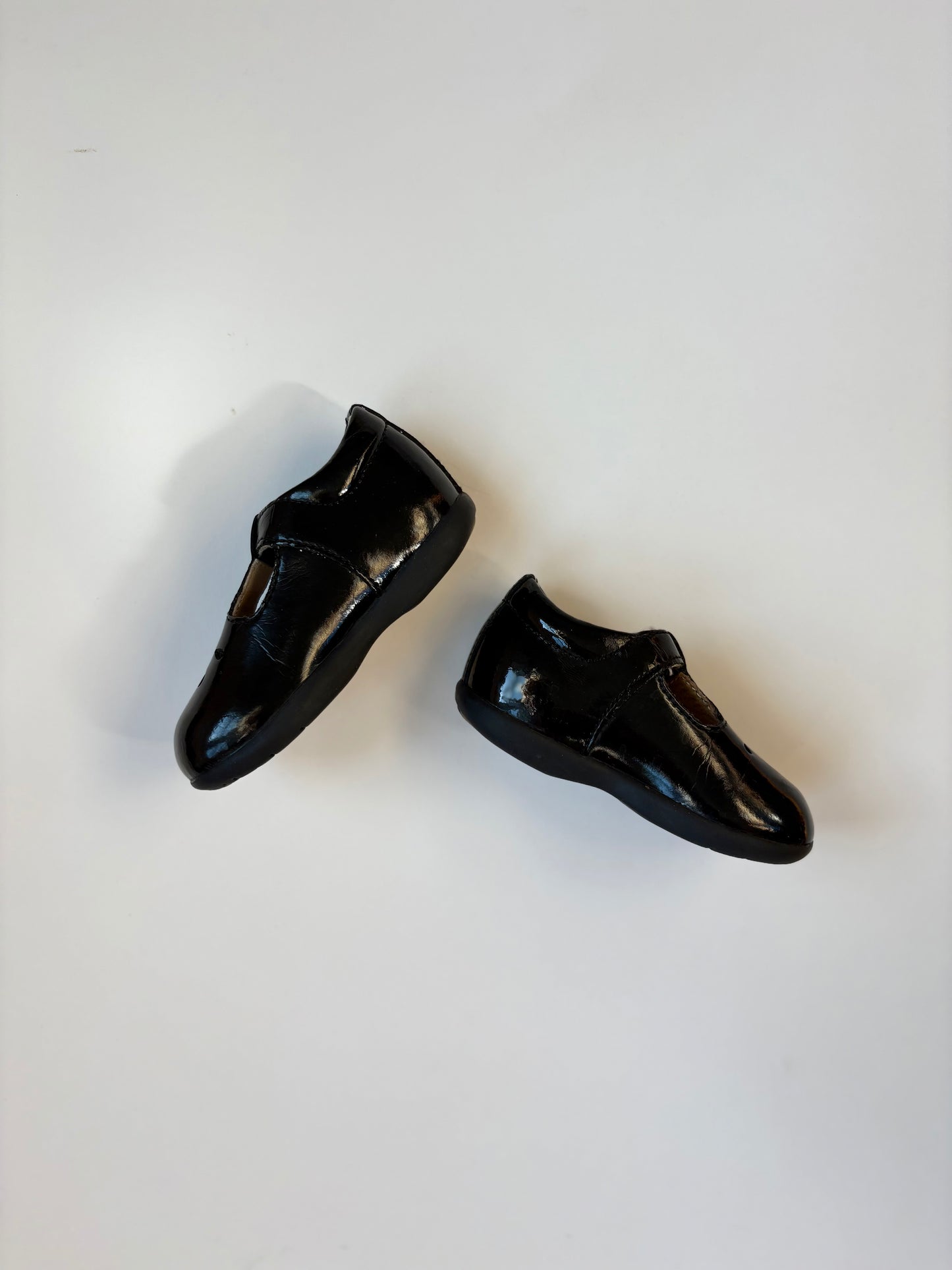 Stride Rite Patent Leather Mary Janes Size 3.5W