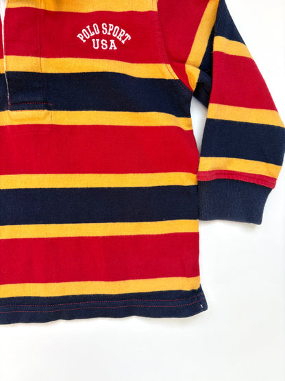 Ralph Lauren Polo Sport Striped Rugby Size 2T