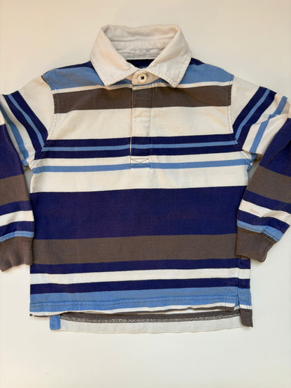 Vintage Kitestrings by Hartstrings Purple and Blue Rugby Size 4T