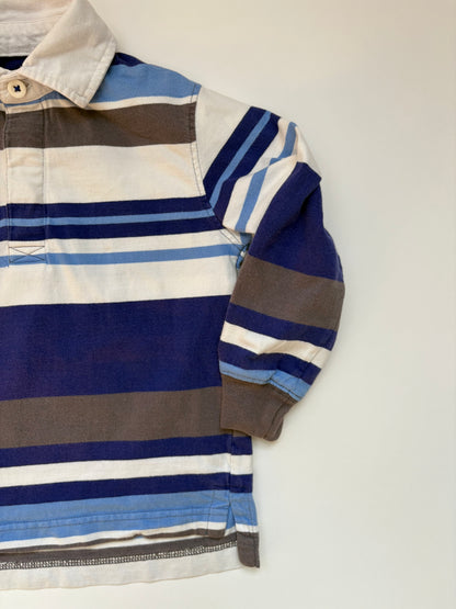 Vintage Kitestrings by Hartstrings Purple and Blue Rugby Size 4T