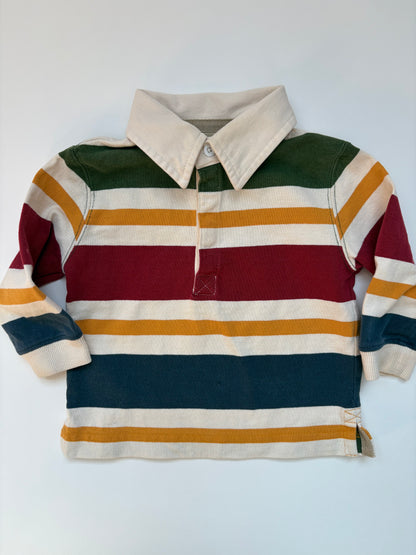 Vintage LL Bean Striped Rugby Size 12-18 months