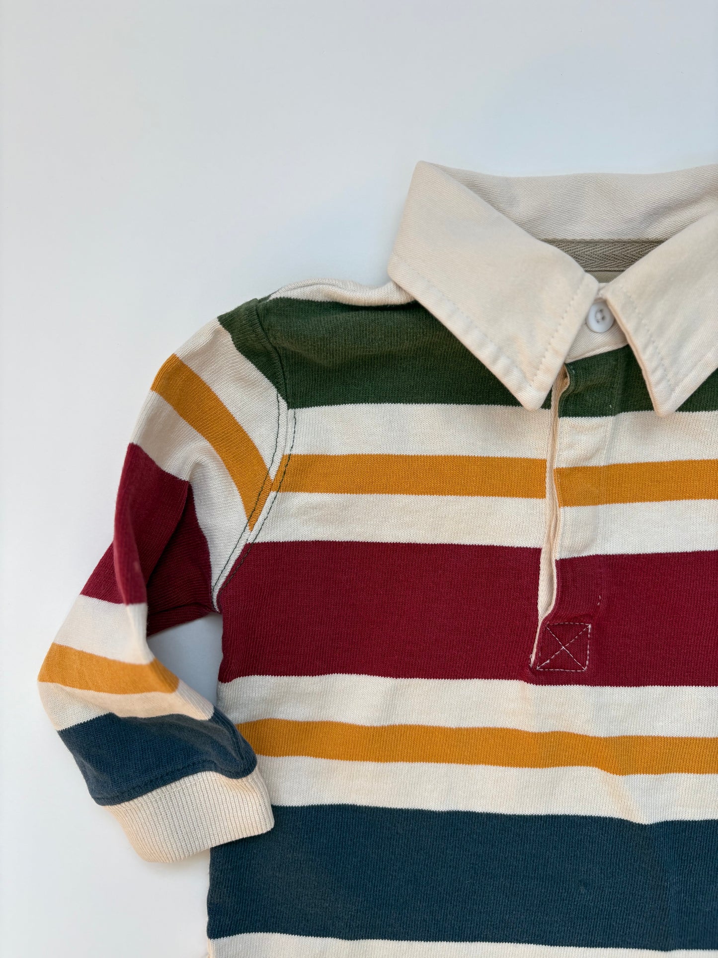 Vintage LL Bean Striped Rugby Size 12-18 months