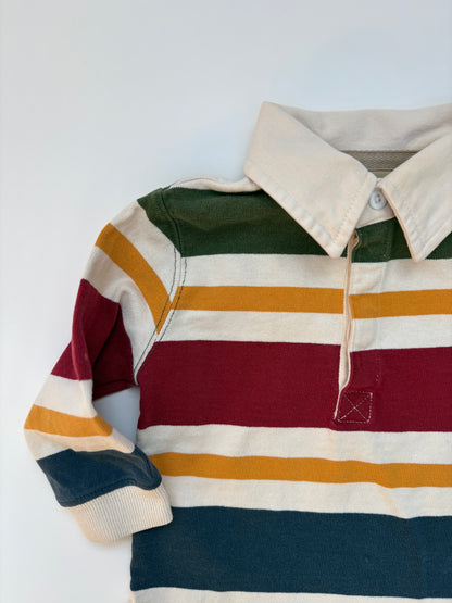 Vintage LL Bean Striped Rugby Size 12-18 months