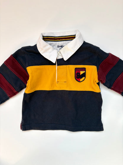 Vintage Y2K Oshkosh Collegiate Rugby Size 12 months