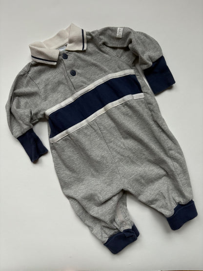 Vintage Little Me Rugby Romper Size 6 months
